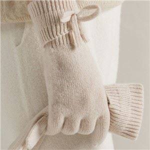 Guantes de cachemira cálidos de invierno Lady Bowknot