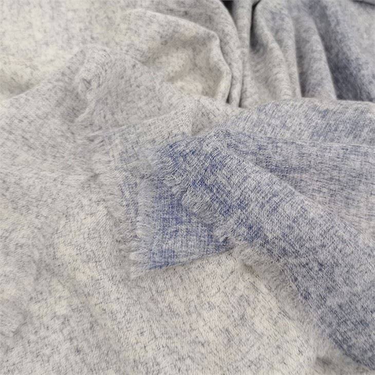 There Colors Dip Dye Cashmere Scarf