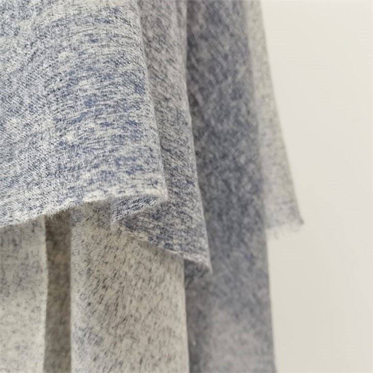 There Colors Dip Dye Cashmere Scarf