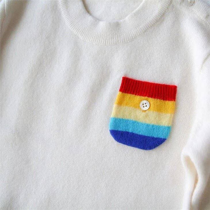 Toddler Baby Cashmere Pullover Sweater