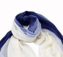Two Colors Dip Dye Cashmere Scarf