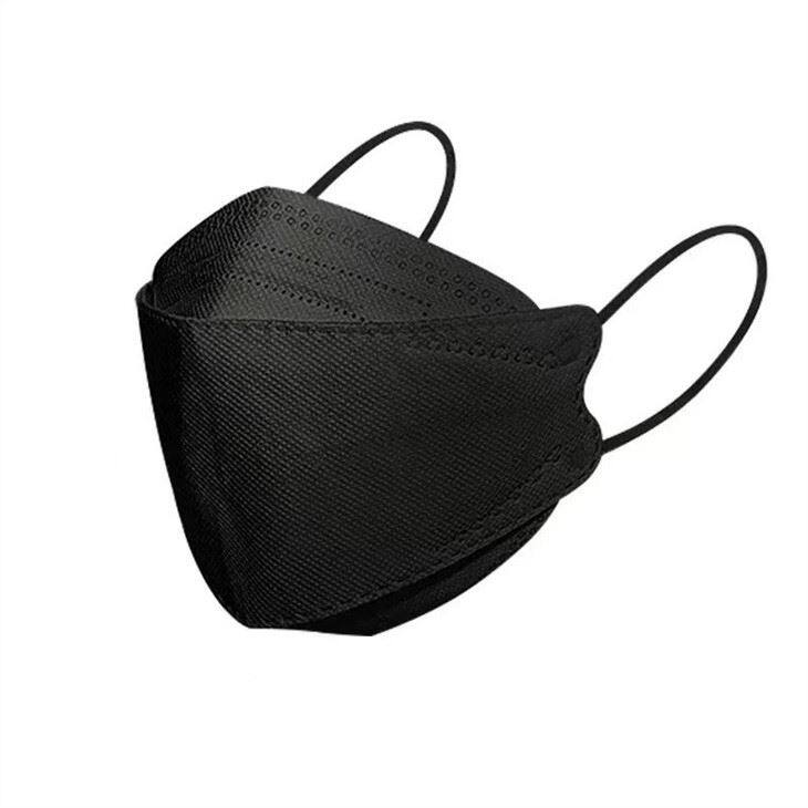 Hot Sale Fashion New Style KF94 Face Mask 4 Layers Colorful 3D Fish Shape Medical Disposable