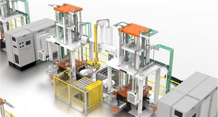 LPDC Automatic Line For Auto Wheel