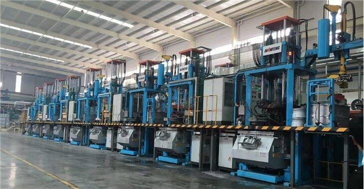 LPDC Production Line For Auto Wheel