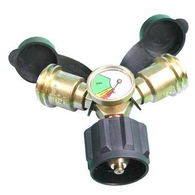 Манометър за адаптер за пропанов тройник