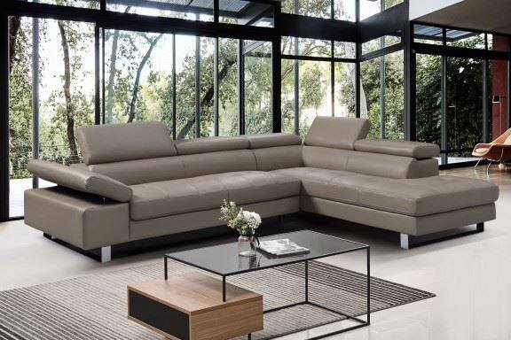 China L Shaped Sofa With Adjustable Headrest Manufacturers Suppliers Factory PG CENTURY