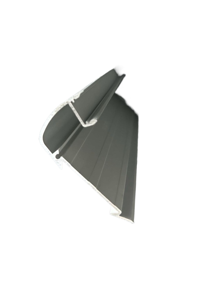 Aluminum Silver Staircase Leading Edge Profile