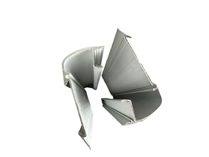 Aluminum Silver Staircase Leading Edge Profile