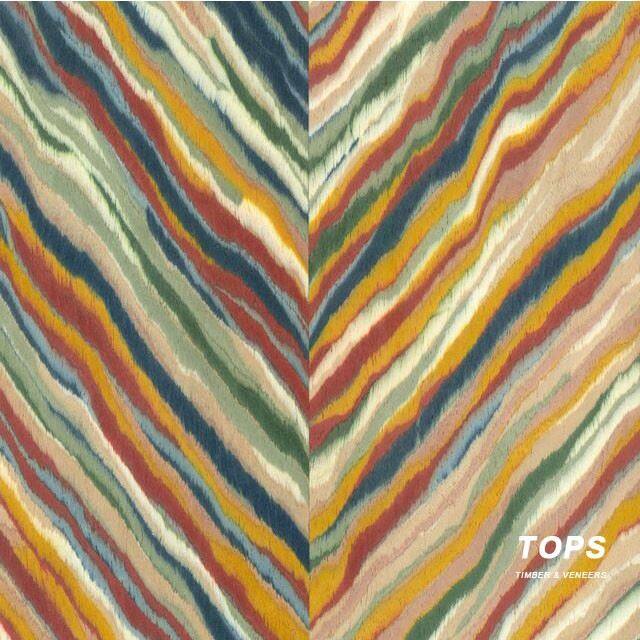 Fishbone Colored Engineered Veneer