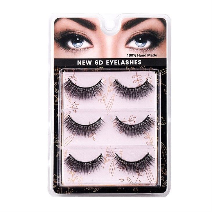 3 Pairs Natural False Lashes