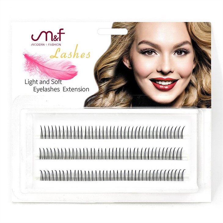 A shape false lashes