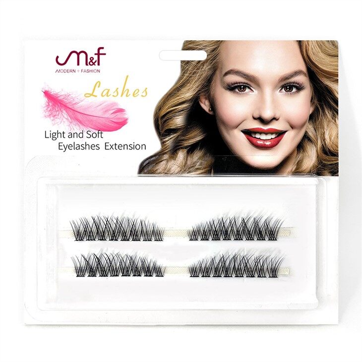 3 ряда самоклеящихся накладных ресниц