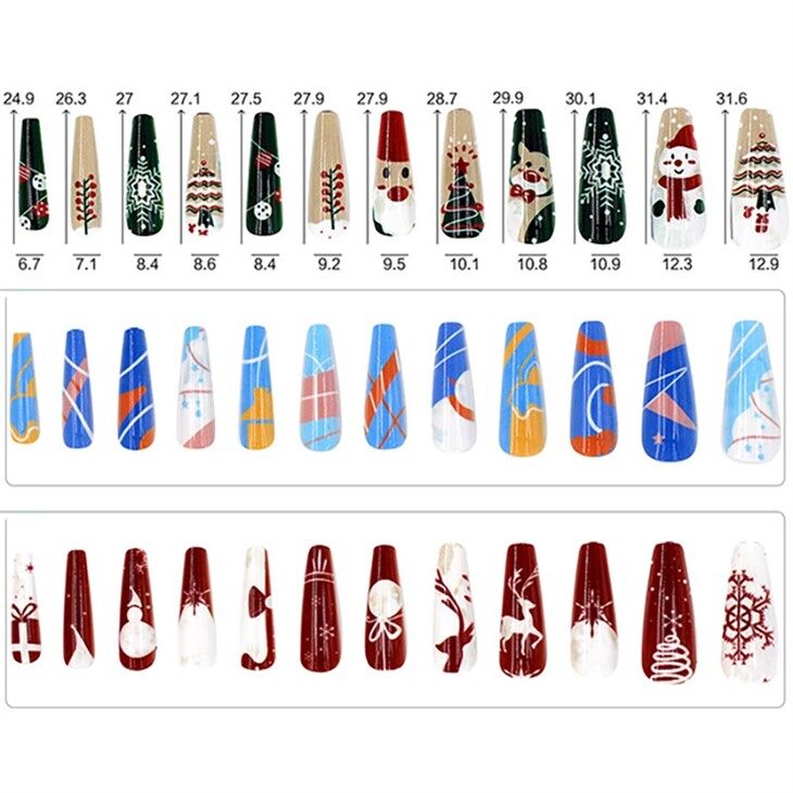 Christmas Press-on Nails