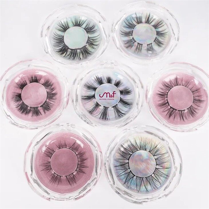 Fluffy Wispy Cluster Lashes