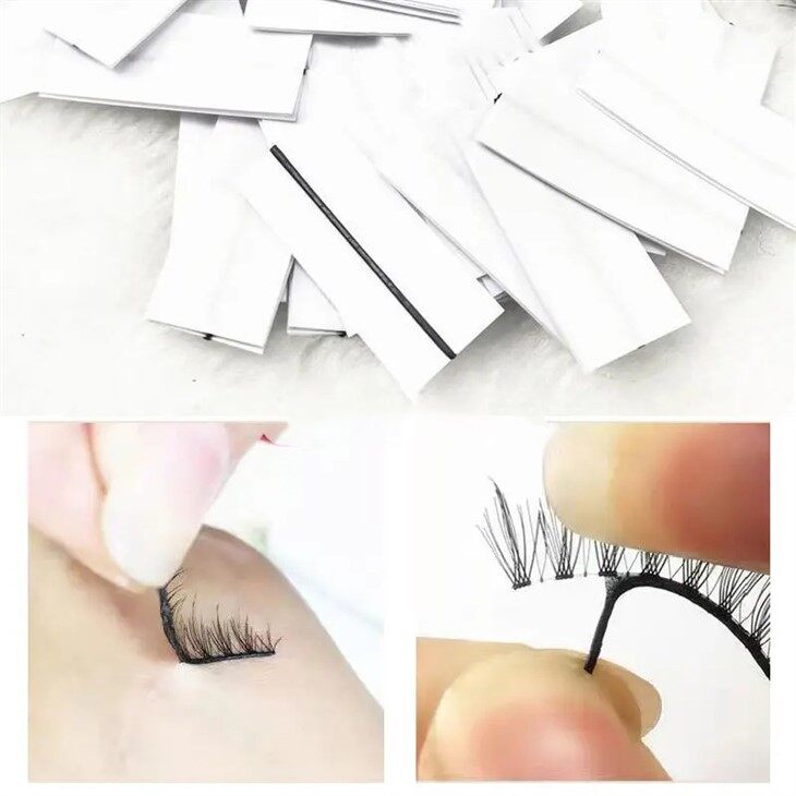 what are self adhesive eyelashes