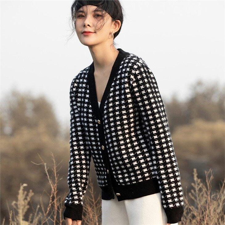 Customization Pure Color Cashmere Sweater