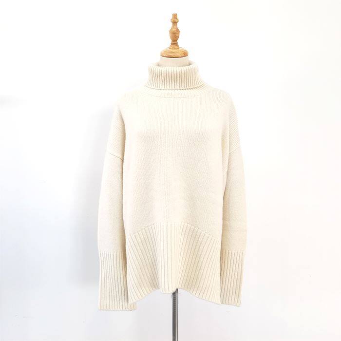 Modischer Rollkragenpullover aus Kaschmir