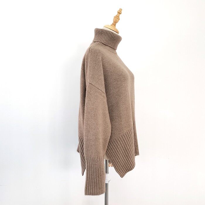 Fashion Turtleneck Cashmere Pullover