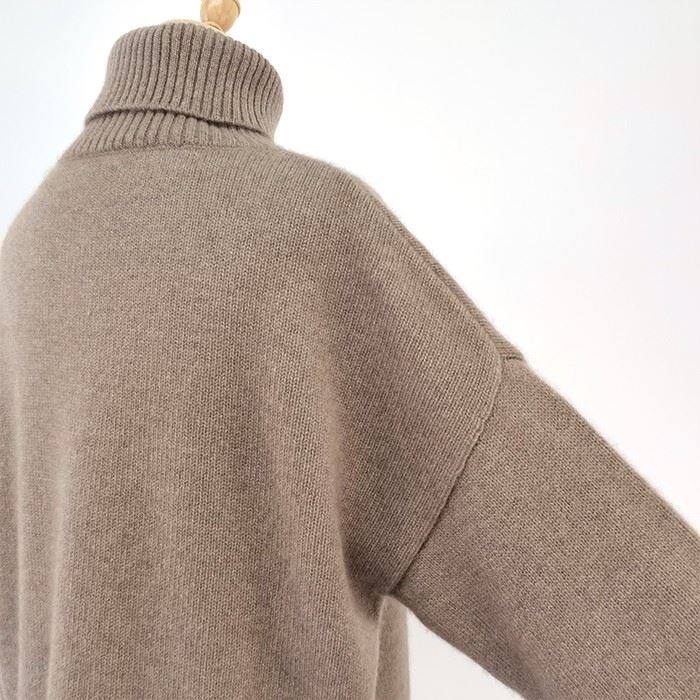 Fashion Turtleneck Cashmere Pullover