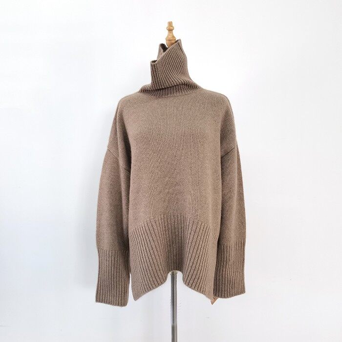 Fashion Turtleneck Cashmere Pullover