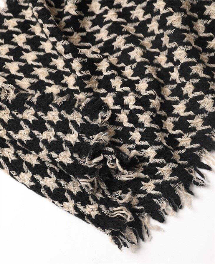 Knitted 100% Cashmere Scarf Women