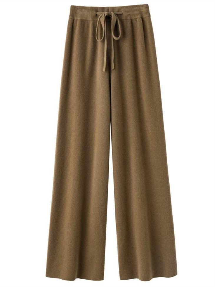 Merino Wool Knitted Pant For Women