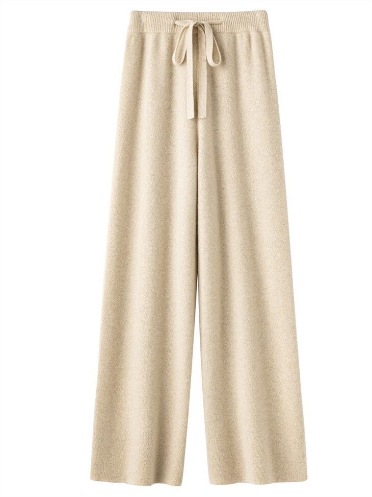 Merino Wool Knitted Pant For Women