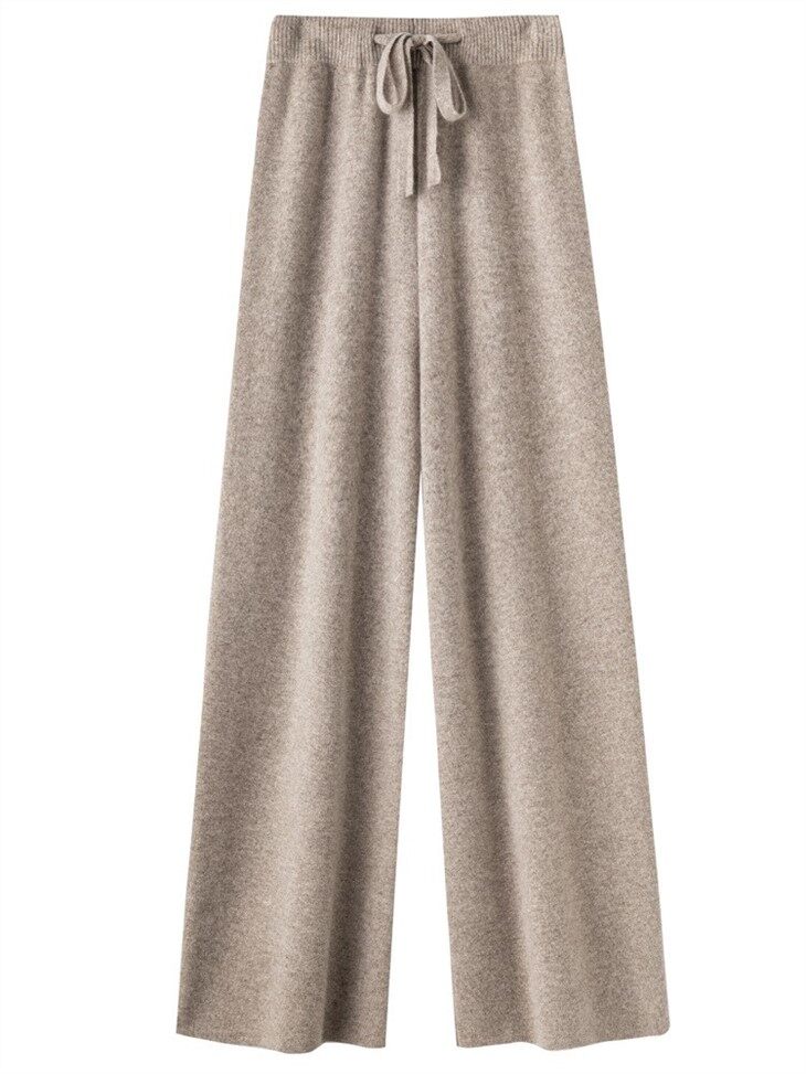 Merino Wool Knitted Pant For Women