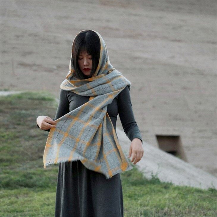 New Arrival Customised Custom 100% Cashmere Scarf