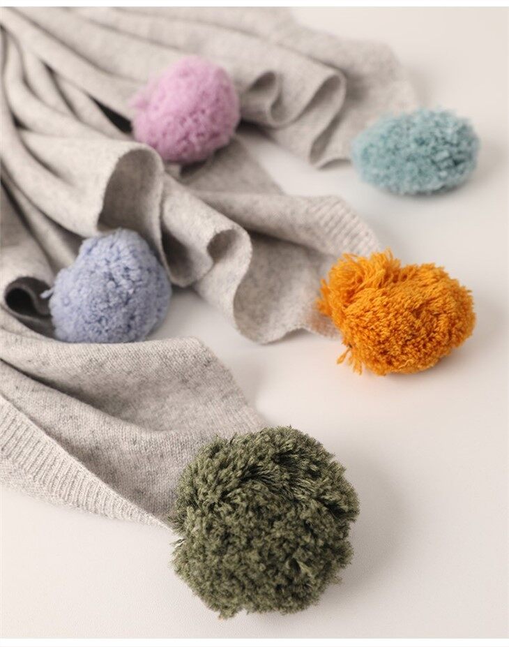 Small MOQ Knitted Baby Blankets