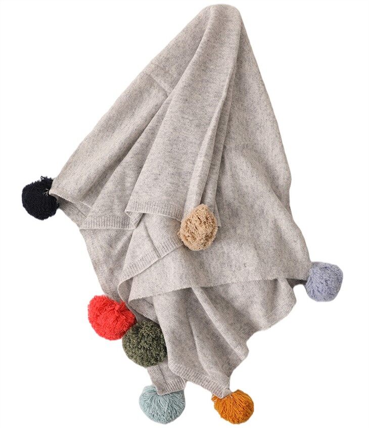 Малки плетени бебешки одеяла MOQ