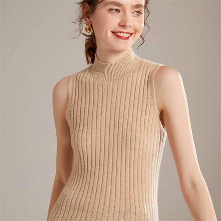 Unique Design Best Selling Fashion Breathable Knitted Cardigan Vest