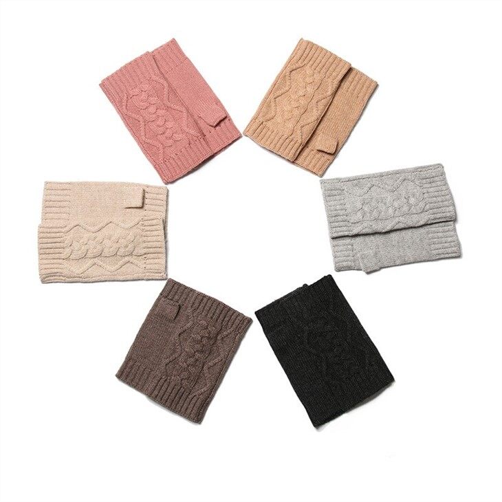 Unique Design New Models Womens Cashmere Gloves