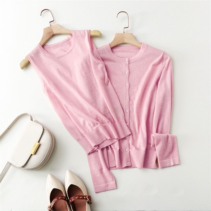 Women Cashmere Sweater Cardigan Women