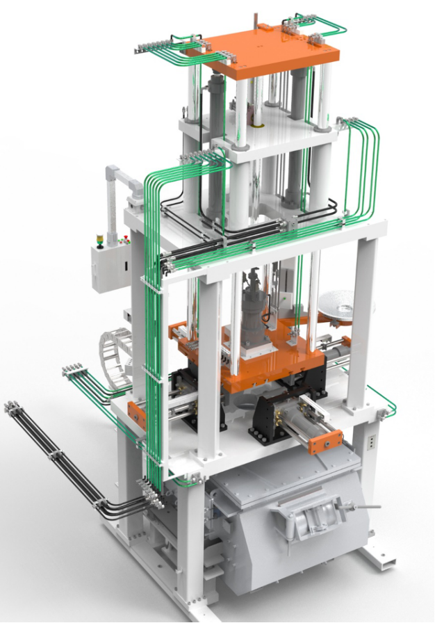 Lower Pressure Die Casting Machine For Auto Wheel
