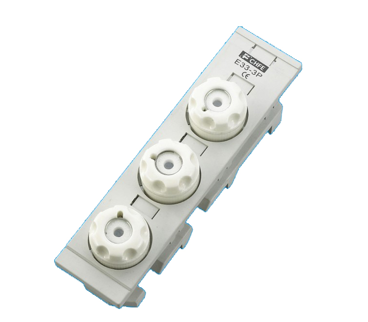 E33 DIII RO22 500V 63A 3P Screw Fuse Holder