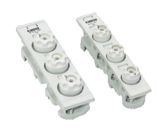 E33 DIII RO22 500V 63A 3P Screw Fuse Holder