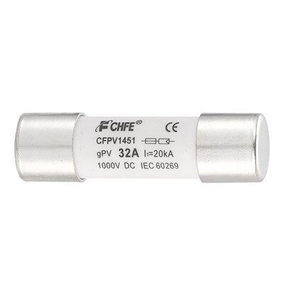14**51mm Cylindrical PV Fuse Link
