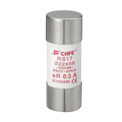 22*58mm 63A Rapid Cylindrical Fuse Link