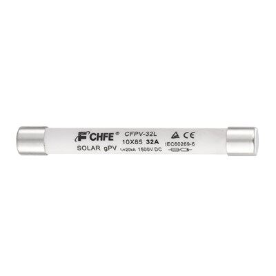 Cylindrical Ceramic CFPV-1085 Photovoltaic Fuse