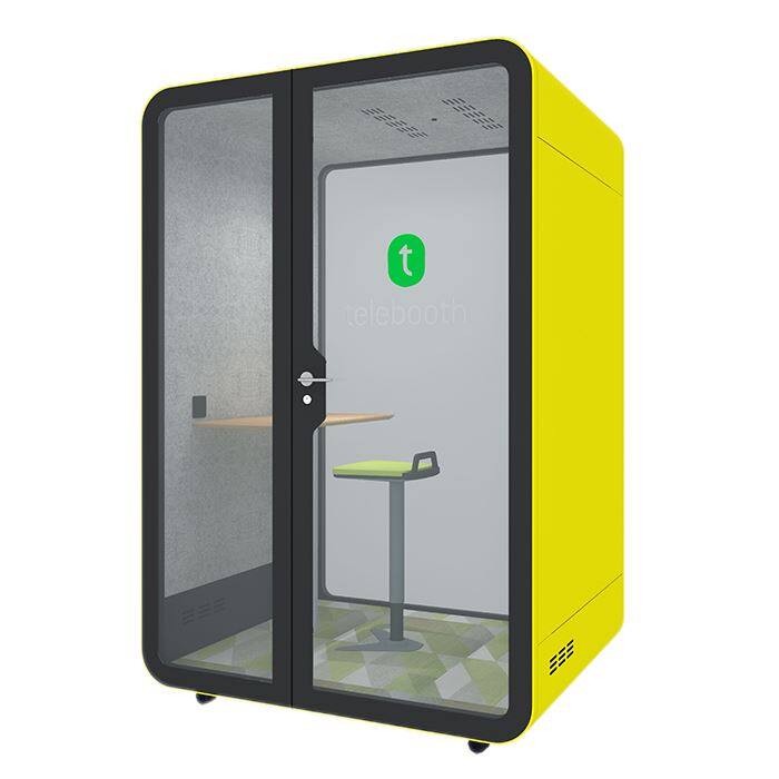 Pods de escritório para estação de trabalho móvel para uma única pessoa