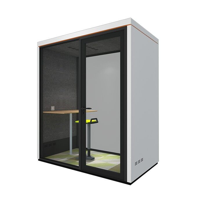 Soundproof phone booth