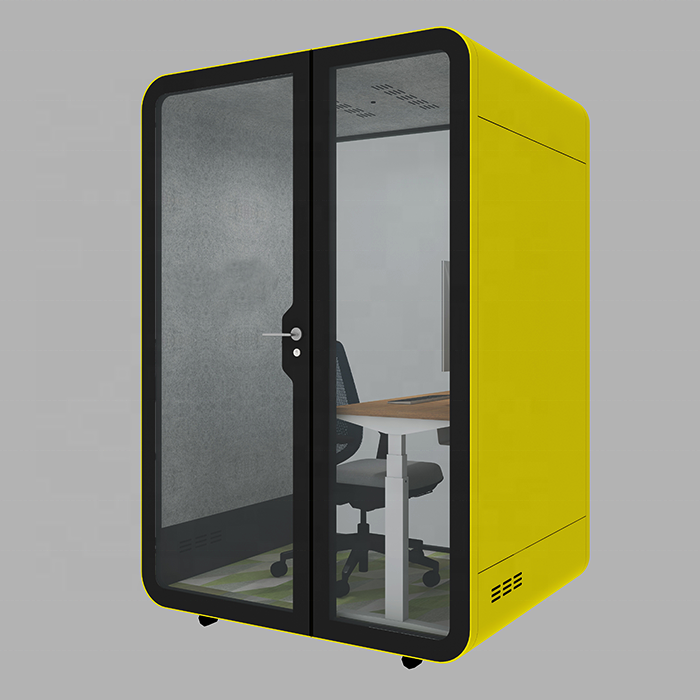 Soundproof Telephone And Meeting Booth