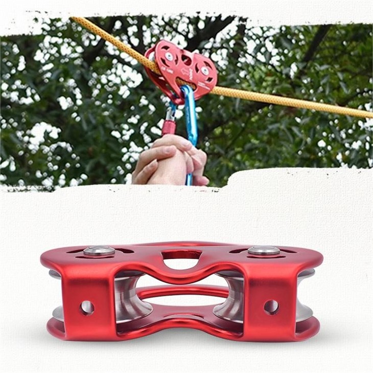 Aerial Device Aluminum Zipline Trolley