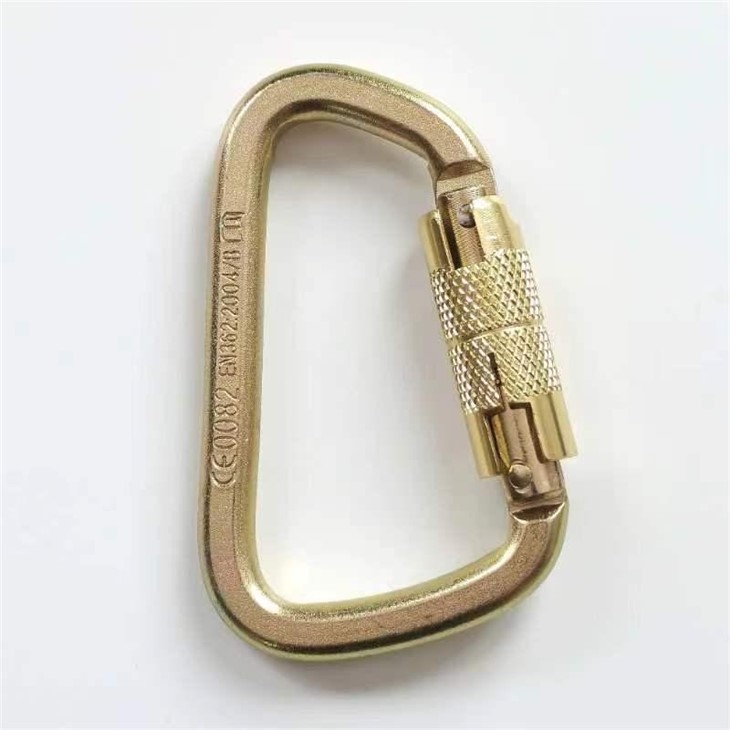 Alloy Steel Auto Lock D Carabiner
