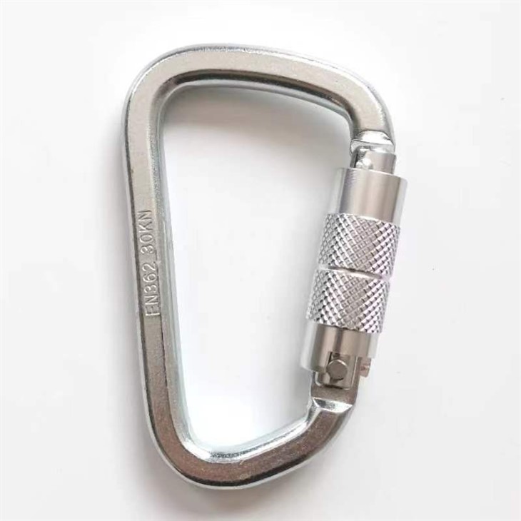 Alloy Steel Auto Lock D Carabiner