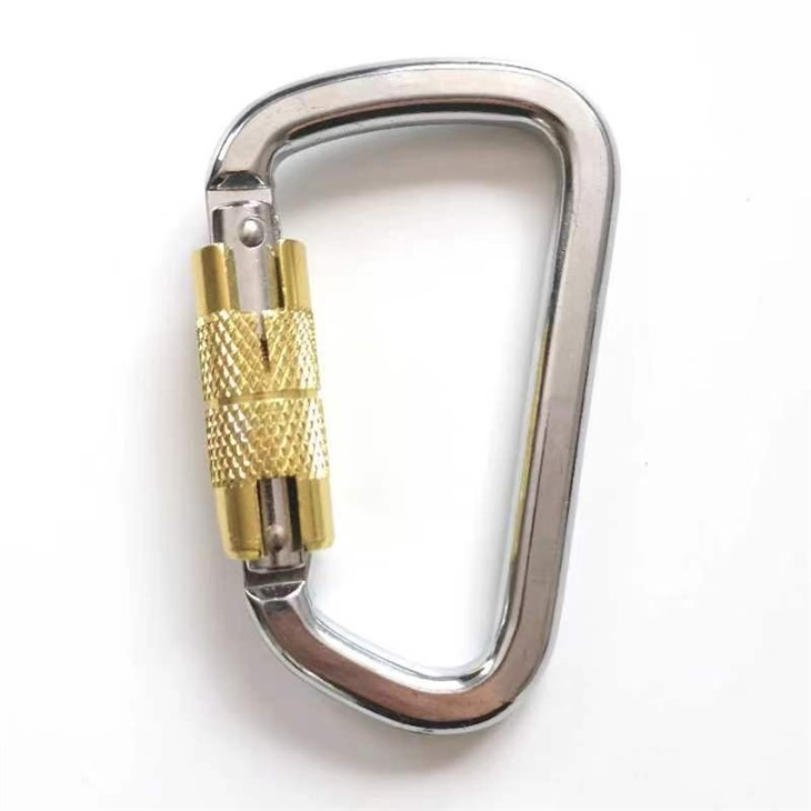 Alloy Steel Auto Lock D Carabiner