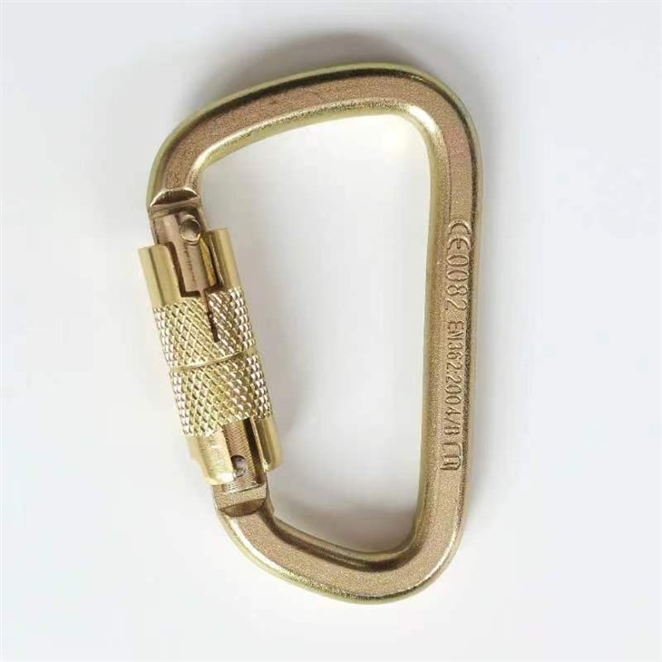 Alloy Steel Auto Lock D Carabiner
