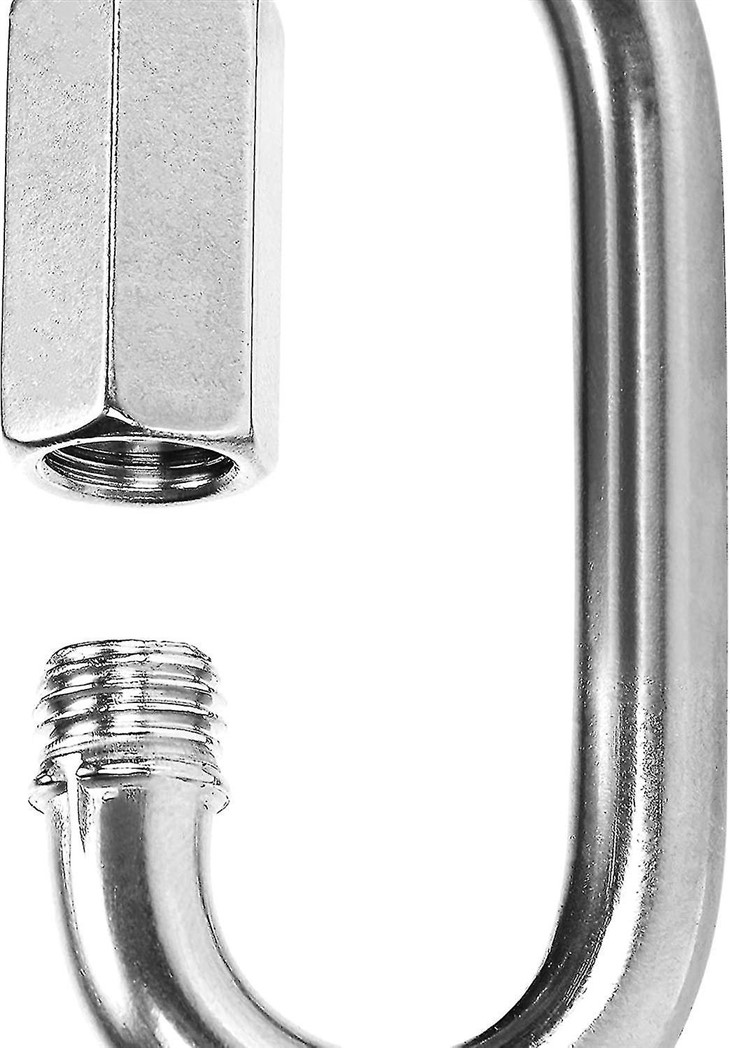 Alloy Steel Quick Link Screw Lock Carabiner Connector