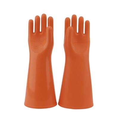 High Voltage Protective 25kv Insulation Hand Glove
